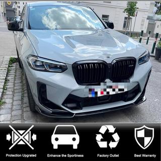Front Bumper Lip Spoiler (for F98 2022-2025, Carbon) photo 2