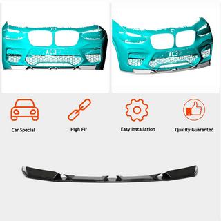 Front Bumper Lip Spoiler (for F98 2018-2021, Carbon) photo 2