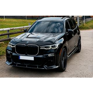 Front bumper lip (for M-Sport 2019-2022, Carbon) BMW X7 G07 2019- photo 1
