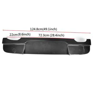 Rear Diffuser V3 for E87 M-Sport, Carbon BMW 1 Series E81/E82/E87/E88 2004-2011 photo 2