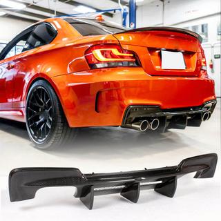 Rear Bumper Diffuser (for 1M E82, Carbon) BMW 1 Series E81/E82/E87/E88 2004-2011 photo 1