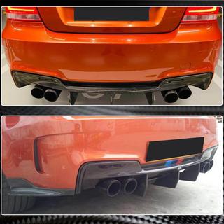Rear Bumper Diffuser (for 1M E82, Carbon) BMW 1 Series E81/E82/E87/E88 2004-2011 photo 4