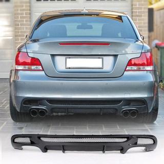 Rear Bumper Diffuser V2 (for E82/E88 M-Sport, Carbon) BMW 1 Series E81/E82/E87/E88 2004-2011 photo 1