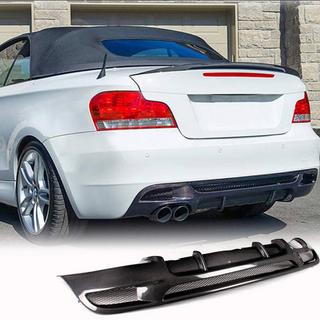 Rear Bumper Diffuser V2 (for E82/E88 M-Sport, Carbon) BMW 1 Series E81/E82/E87/E88 2004-2011 photo 2