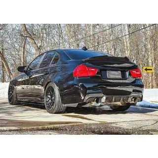 Rear Bumper Diffuser for E90 M-Sport, Carbon photo 3