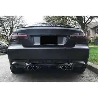 Rear Bumper Diffuser V-Style (for M3, Carbon) photo 3