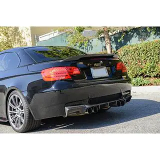 Rear Bumper Diffuser V-Style (for M3, Carbon) photo 4