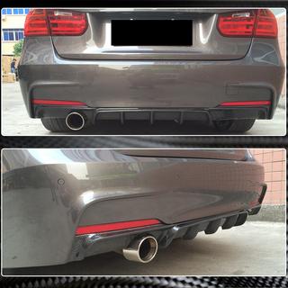 Rear Bumper Diffuser V3 (for F30 M-Sport, Carbon) photo 2
