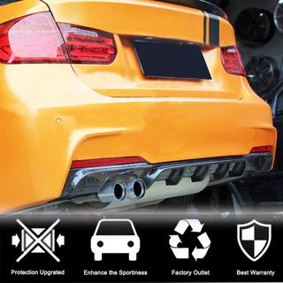 Rear Diffuser V5 for F30 M-Sport, Carbon BMW 3 Series F30/F31 2012-2019 photo 2