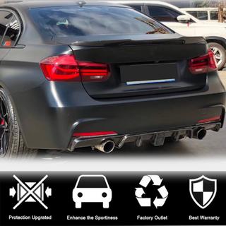 Rear Bumper Diffuser V2 for F30 M-Sport, Carbon photo 2