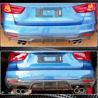 Rear Bumper Diffuser V4 (for F34 M-Sport, Carbon) photo 4