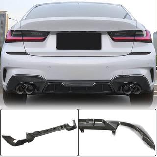 Rear Bumper Diffuser V7 (for M-Sport 2018-2022, Carbon) photo 1