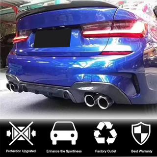 Rear Bumper Diffuser V7 (for M-Sport 2018-2022, Carbon) photo 2