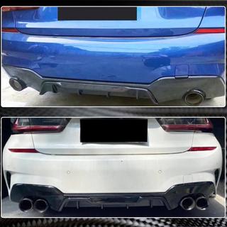 Rear Bumper Diffuser V4 for M-Sport 2018-2022, Carbon photo 3