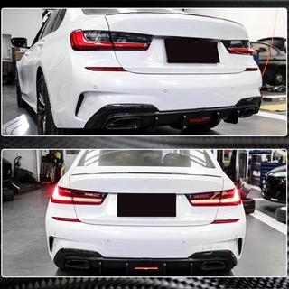 Rear Bumper Diffuser V6 (for M-Sport 2018-2022, Carbon) photo 3