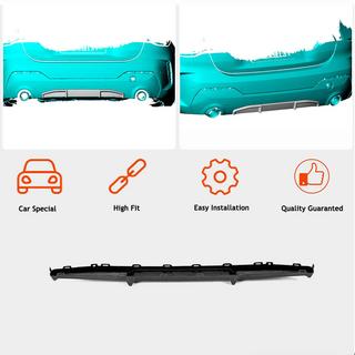 Rear Bumper Diffuser V1 (for G22/G23 M-Sport, Carbon) photo 2