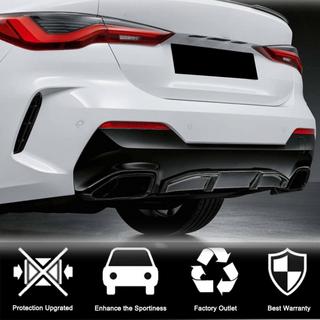 Rear Bumper Diffuser V1 (for G22/G23 M-Sport, Carbon) photo 3