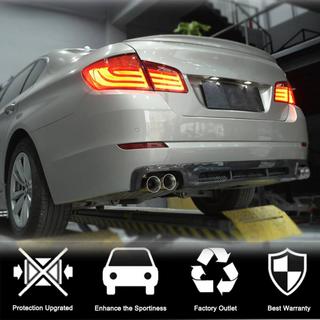 Rear Bumper Diffuser for F10 Base 2010-2013, Carbon BMW 5 Series F10/F11 2010–2016 photo 2