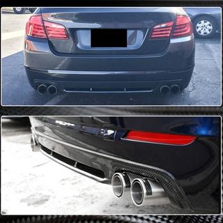 Rear Bumper Diffuser for F10 Base 2010-2013, Carbon BMW 5 Series F10/F11 2010–2016 photo 4