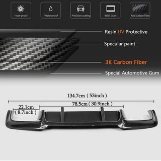 Rear Bumper Diffuser V1 for F10 M5, Carbon BMW 5 Series F10/F11 2010–2016 photo 3