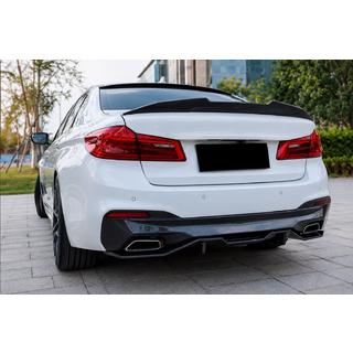 V4 rear bumper diffuser (for M-Sport/M5 F90, Carbon) BMW 5 Series G30/G31 2017–2023 photo 2