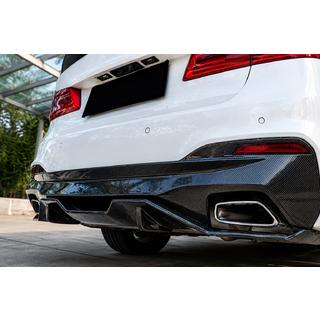 V4 rear bumper diffuser (for M-Sport/M5 F90, Carbon) BMW 5 Series G30/G31 2017–2023 photo 3