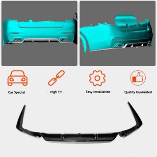 Rear bumper diffuser V6 (for M-Sport, carbon) photo 4