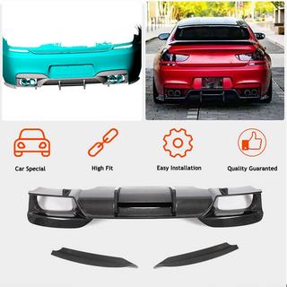 Rear Bumper Diffuser V3 (for M6, Carbon) BMW 6 Series F12/F13/F06 2011-2018 photo 2