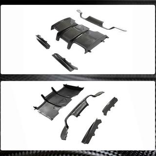 Rear Bumper Diffuser V1 (for F80, Carbon) photo 4