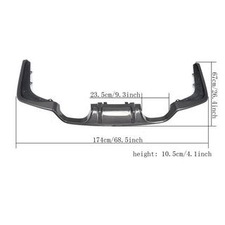 Rear Diffuser V2 (for F80, Carbon) photo 2
