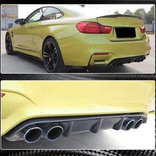 Rear Bumper Diffuser V10 (for F80, Carbon) photo 1