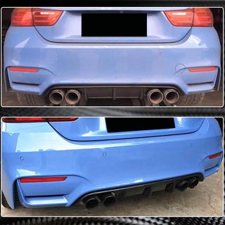 Rear Bumper Diffuser V10 (for F80, Carbon) photo 2