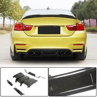 Rear Bumper Diffuser V1 for F82/F83, Carbon photo 1