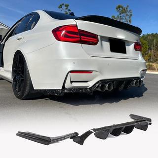 Rear Bumper Diffuser V5 (for F82/F83, Carbon) photo 1