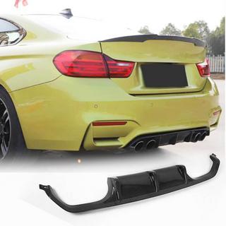 Rear Bumper Diffuser V8 (for F82/F83, Carbon) BMW 4 Series F32/F33/F36 2012-2020 photo 2