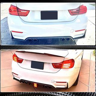 Rear Diffuser V12 (for F82/F83, Carbon) BMW 4 Series F32/F33/F36 2012-2020 photo 3