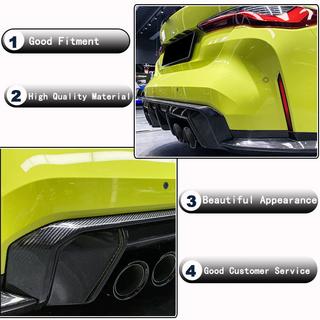 Rear Bumper Diffuser V3 (for G80, Carbon) photo 3