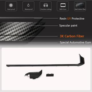 Rear Bumper Diffuser V3 (for G80, Carbon) photo 4