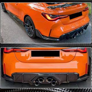 Rear Bumper Diffuser V2 (for G82/G83, Carbon) BMW 4 Series G22/23/26 2020- photo 3