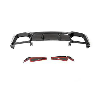 Rear Bumper Diffuser V1 for F97 2018-2021, Carbon photo 1
