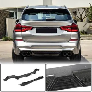 Rear Bumper Diffuser V2 (for F97 2018-2021, Carbon) photo 1