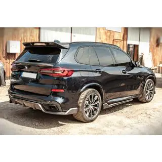 Rear Bumper Diffuser V2 (2018-2022, Real Carbon) photo 2