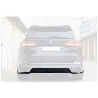 Rear Bumper Diffuser V2 (2018-2022, Gloss Black) photo 3