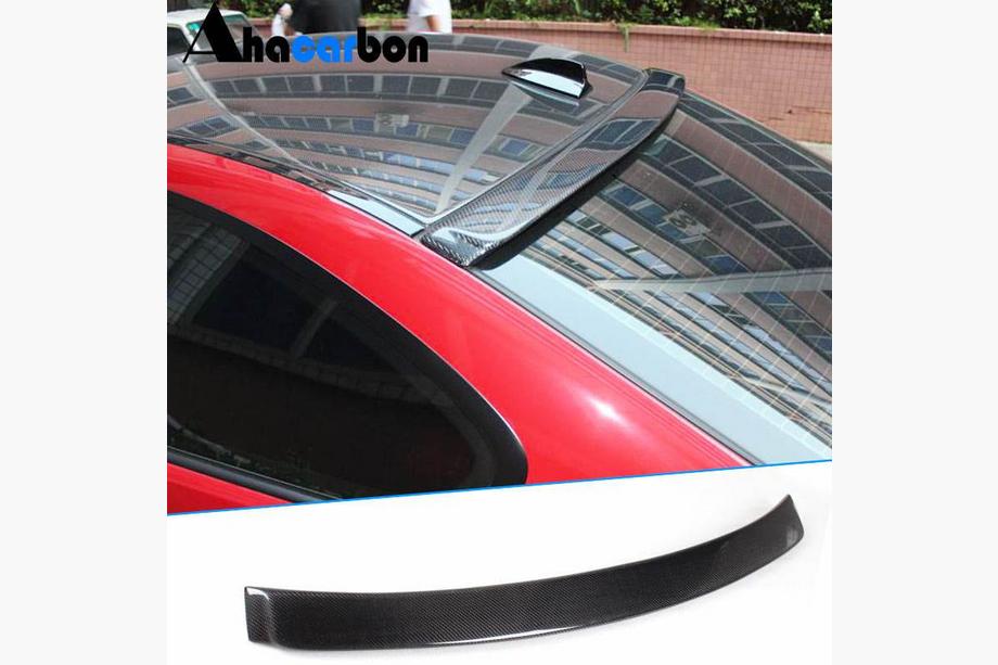 BMW 3 Series E92/E93 2006–2013 Rear Window Spoiler Visor (for E92, Carbon) Photo 1