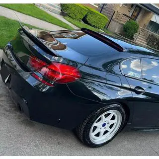 Rear Window Spoiler Visor (for F06, Carbon) photo 2