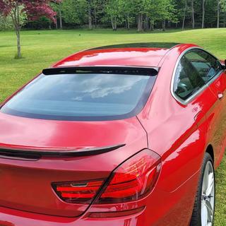 Rear Window Spoiler Visor (for F13, Carbon) BMW 6 Series F12/F13/F06 2011-2018 photo 3