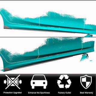 Side Skirt Extensions V1 (for G20 M-Sport, Carbon) BMW 3 Series G20/G21 2018- photo 2