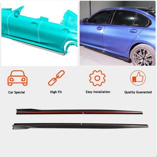 Side Skirt Extensions V2 (for G20 M-Sport, Carbon) BMW 3 Series G20/G21 2018- photo 2
