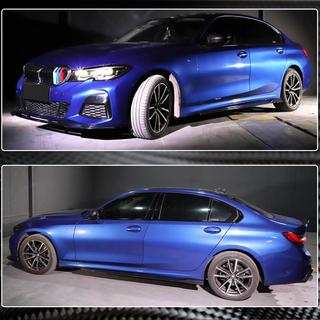 Side Skirt Extensions V2 (for G20 M-Sport, Carbon) BMW 3 Series G20/G21 2018- photo 4