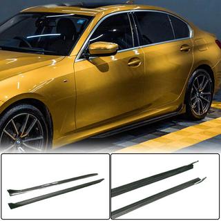 Side Skirt Extensions V3 (for G20 M-Sport, Carbon) BMW 3 Series G20/G21 2018- photo 1